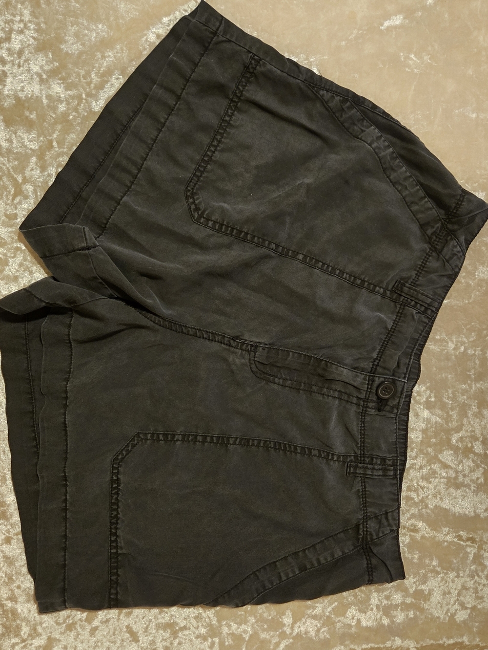 Sanctuary Social Standard Black Utility Shorts Women’s Medium Casual Cargo Style